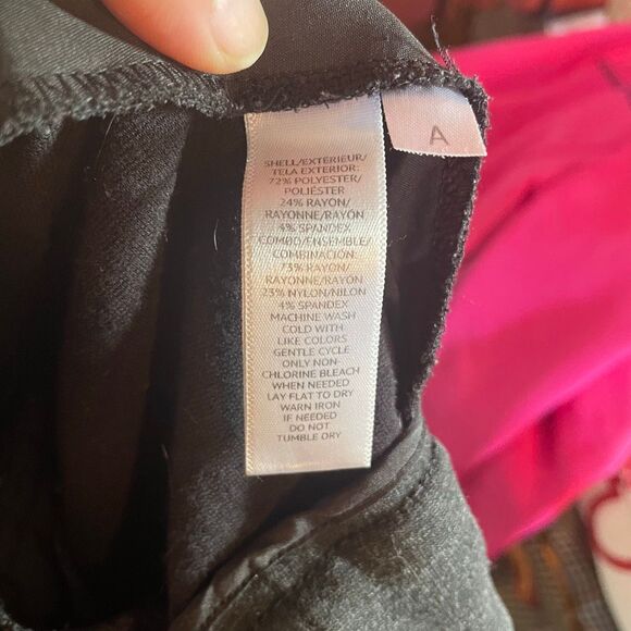 LOFT | gray black ponte pants 2P - Picture 9 of 9